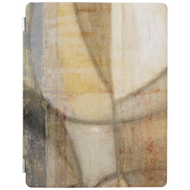 Rough Textured Earth Tone Painting iPad Smart Cover (Front)
