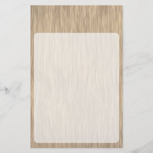 Rough Wood Grain Background in Faded Color Stationery