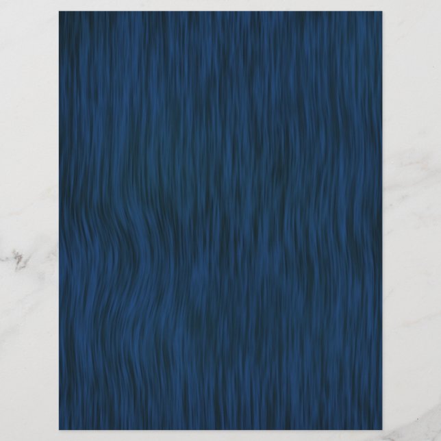 Rough Wood Grain Look Background Deep Blue Flyer (Front)