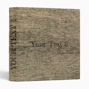 rough wooden surface 3 ring binder