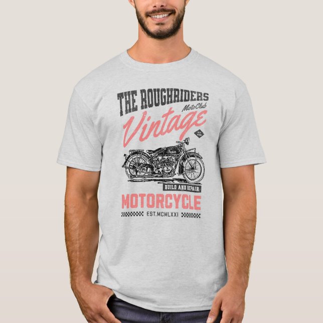 Roughriders Motorcycle Club T-Shirt (Front)