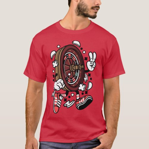 Roulette Casino Game T_Shirt