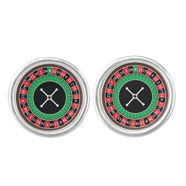 Roulette Cufflinks (Front)