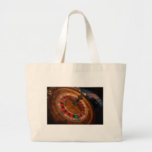 Roulette Game Money Casino Las Vegas Large Tote Bag