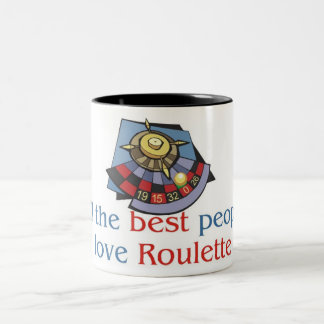 Roulette Lover's two tone mug