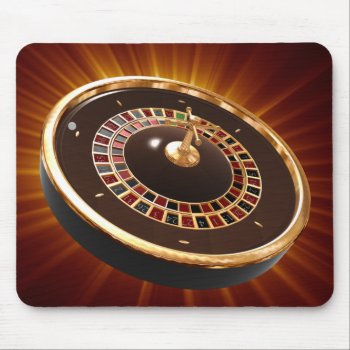 Roulette Mouse Pad by 3dbacks at Zazzle