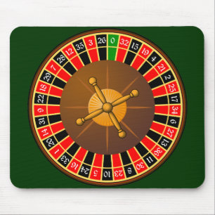 roulette mouse pad
