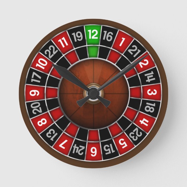 Roulette Wall Clock (Front)