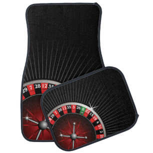 Roulette Wheel Car Mats