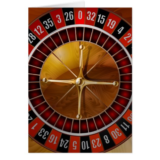 Roulette Wheel Cards (Front)