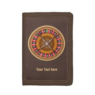 Roulette Wheel custom wallets