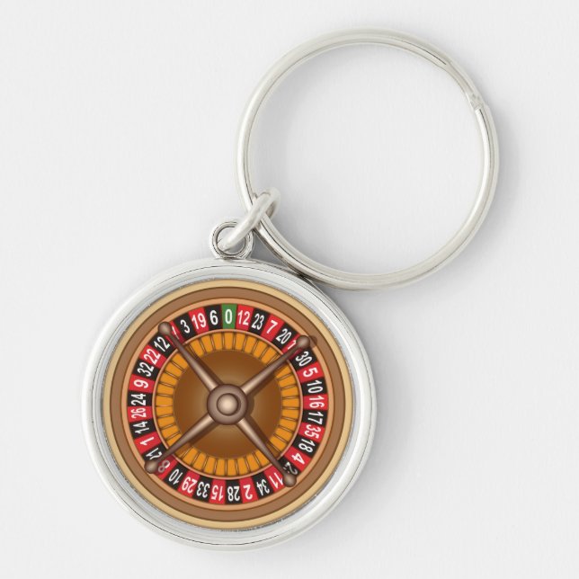 Roulette Wheel key chain (Front)