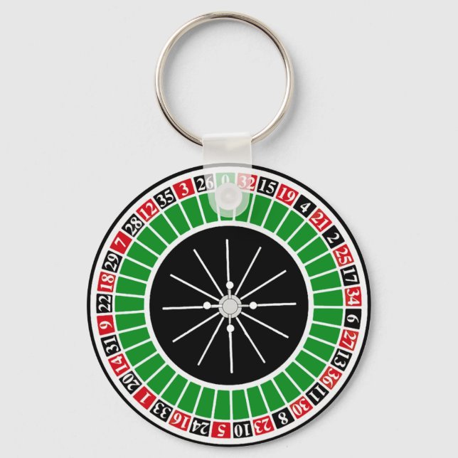 ROULETTE WHEEL KEYCHAIN (Front)