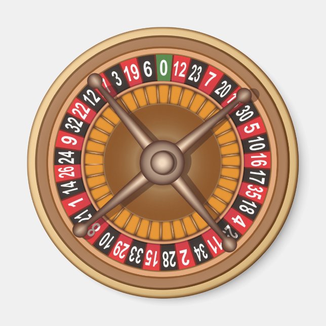 Roulette Wheel magnet (Front)