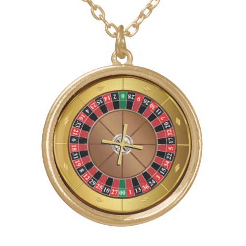 roulette wheel necklace