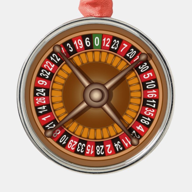 Roulette Wheel ornament (Front)