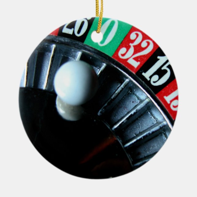 Roulette Wheel Ornament (Front)