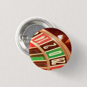 Roulette Wheel Pinback Button