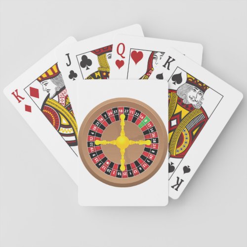 Roulette Wheel Playing Cards