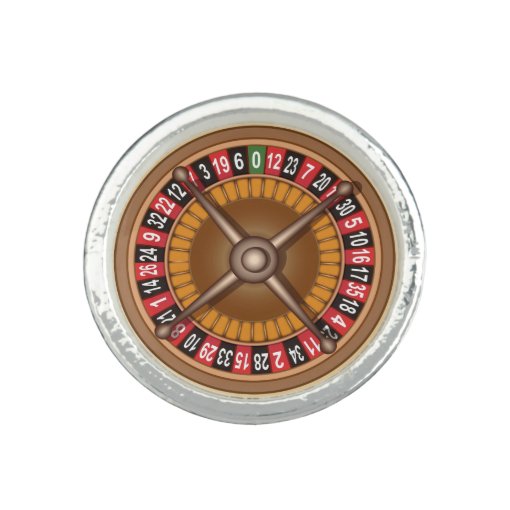 Roulette Wheel ring Zazzle