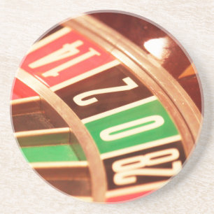 Roulette Wheel Sandstone Coaster