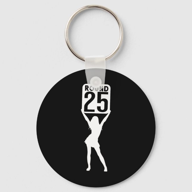 Round 25  keychain (Front)