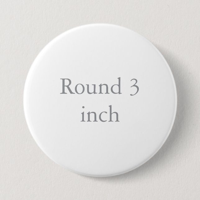 Round, 3 inch button (Front)