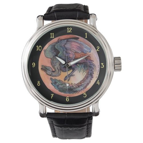 Round Archaeopteryx Watch