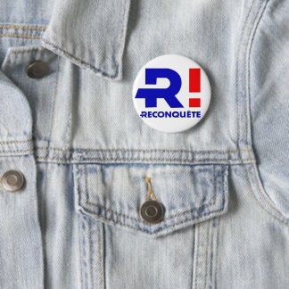 Round Badge 57 mm, Zemmour President 2022 Button