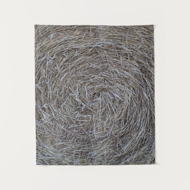 Round bale tapestry (Front)