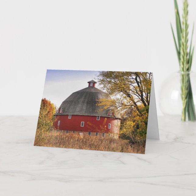 Round Barn Card (Front)