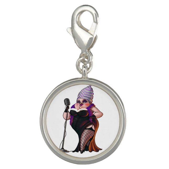 Round Brelol Grosse Bertha Charm (Front)