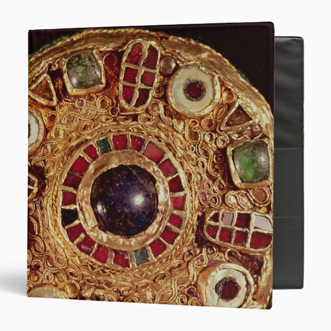 Round brooch binder (Front/Inside)