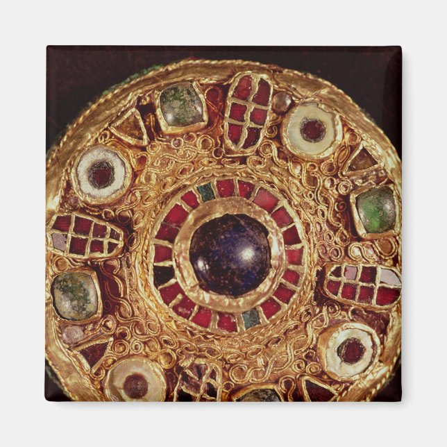 Round brooch magnet (Front)