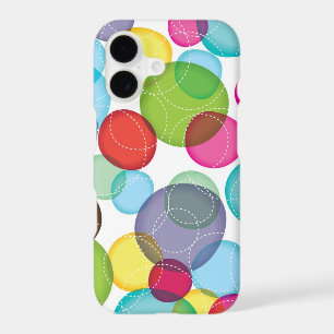 Round bubbles kids pattern 2 iPhone 17 case