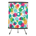 Round bubbles kids pattern tripod lamp