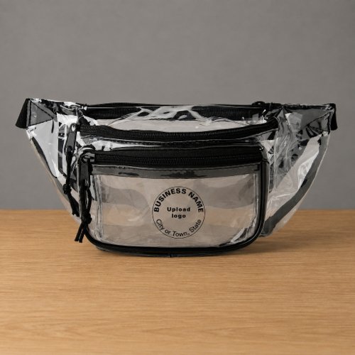 Round Business Branding | Clear Fanny Pack