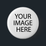 Round Button<br><div class="desc">Personalize your own button. Click the Customize button to insert your art, designs, or photos to create a unique button! Try adding text using cool fonts and see a preview of your creation. Our simple to personalize button has no minimum orders & is custom produced after you order! Check out...</div>