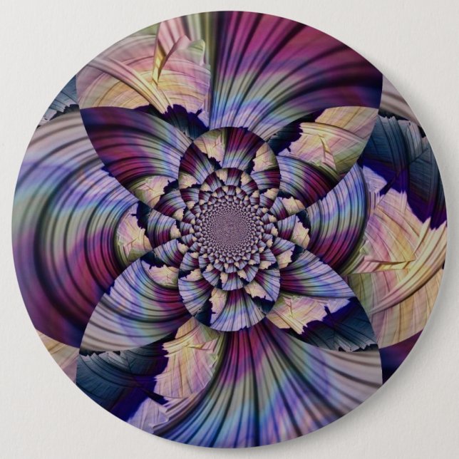 Round Button, Colossal, 6 Inch Button (Front)