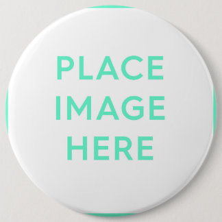 Round Button, Colossal, 6 Inch - Souvenir Gift Button
