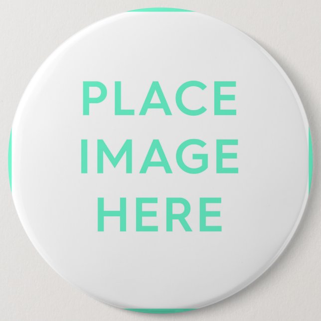 Round Button, Colossal, 6 Inch - Souvenir Gift Button (Front)