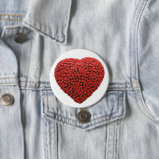 Round Button, Large, 3 Inch Button