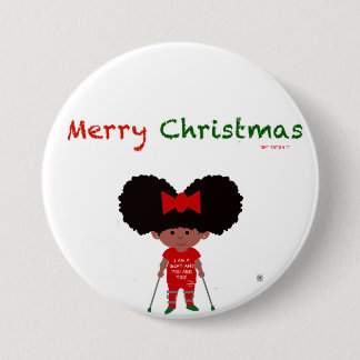 Round Button, Large, 3 Inch Button