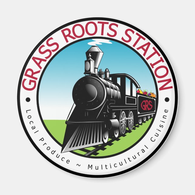 Round Button Magnet (Front)