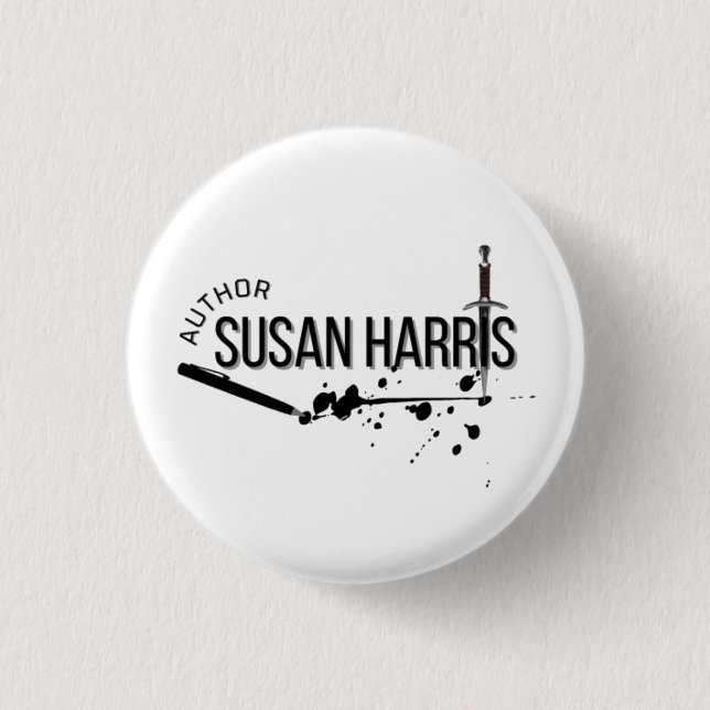 Round Button, Small, 1¼ Inch Button (Front)