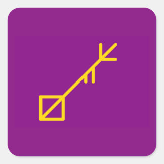 Round Button, Small, 1¼ Inch Isle of Sessrumnir Square Sticker