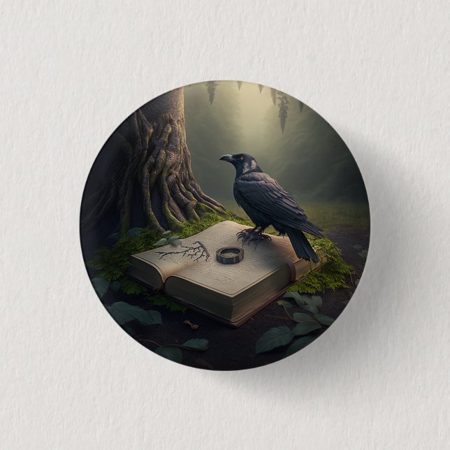 Round Button, Standard, 2¼ Inch Button (Front)