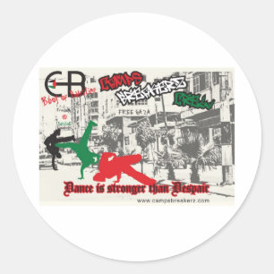 Round Camps Breakerz Sticker