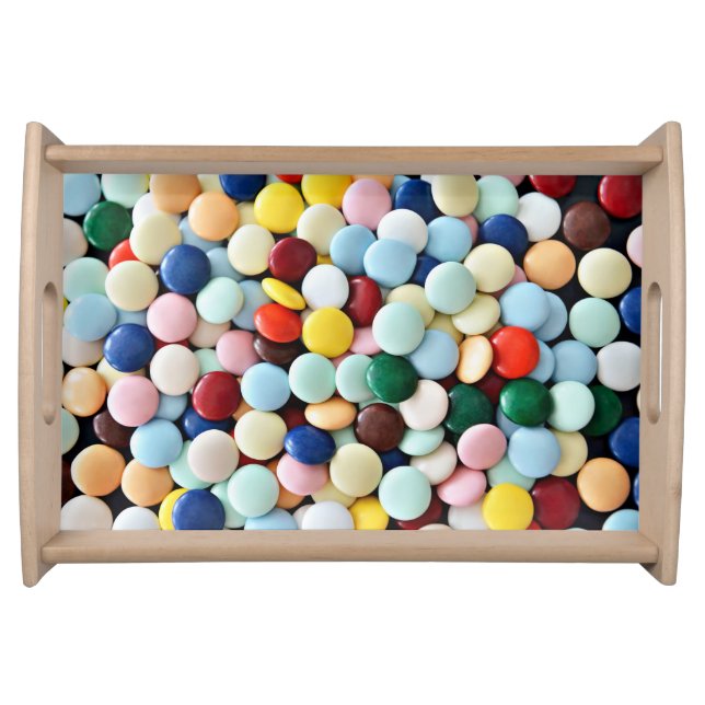 Round candies serving tray (Front)