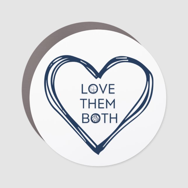 Round Car Magnet (Front)